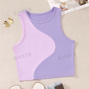 Purple Shein Tank Top